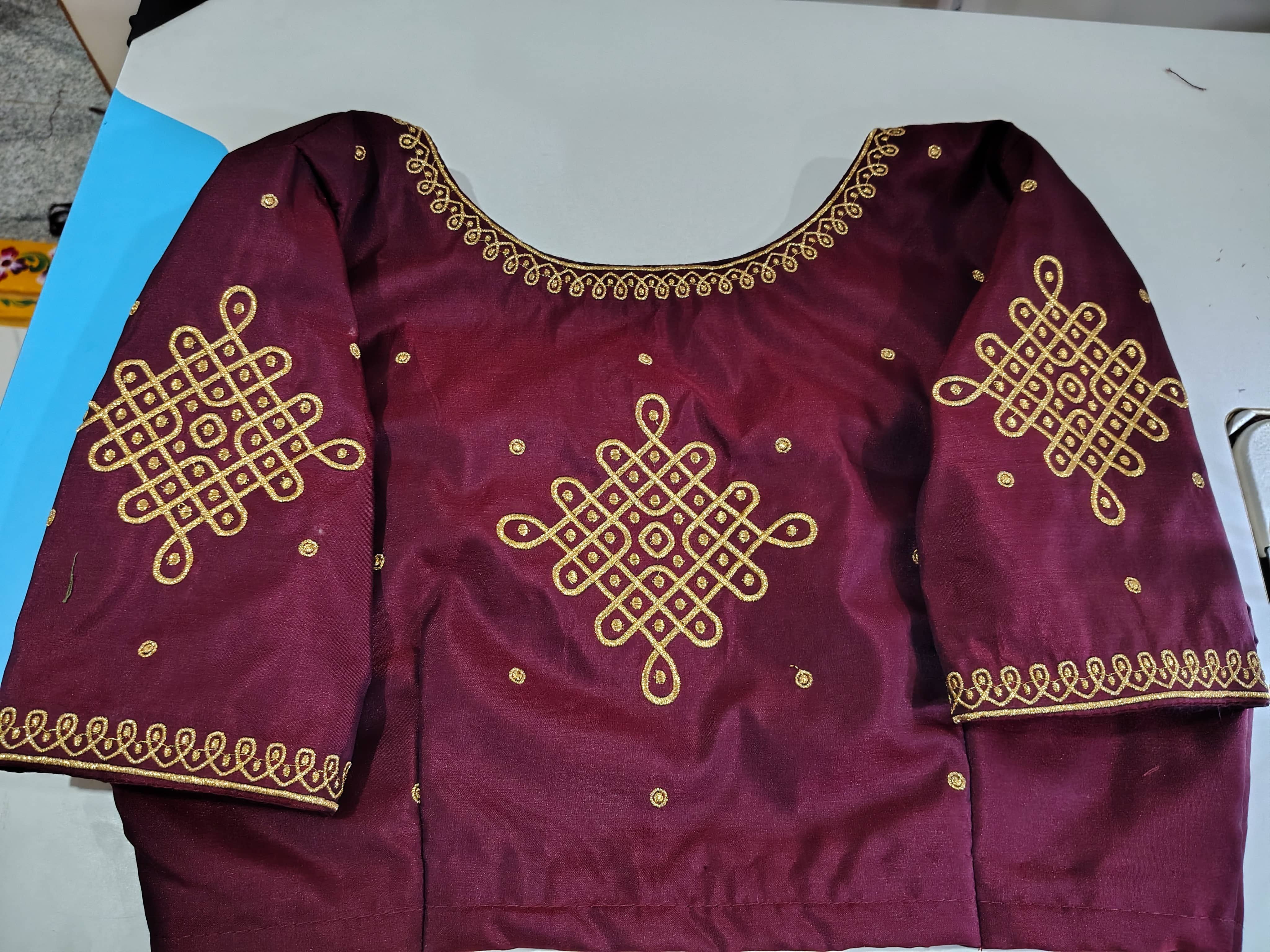 Bridal Silk Blouse
