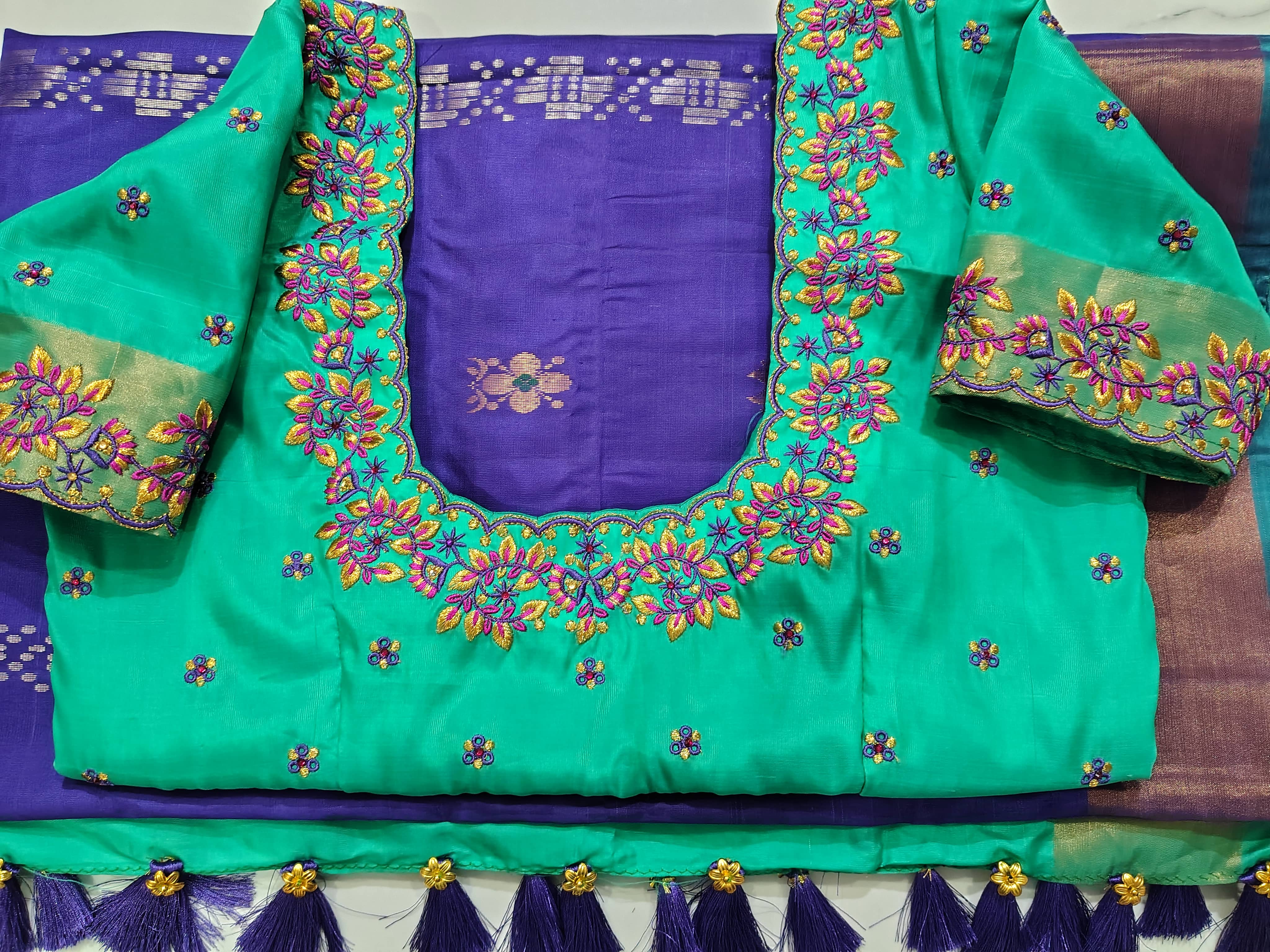 Bridal Silk Blouse