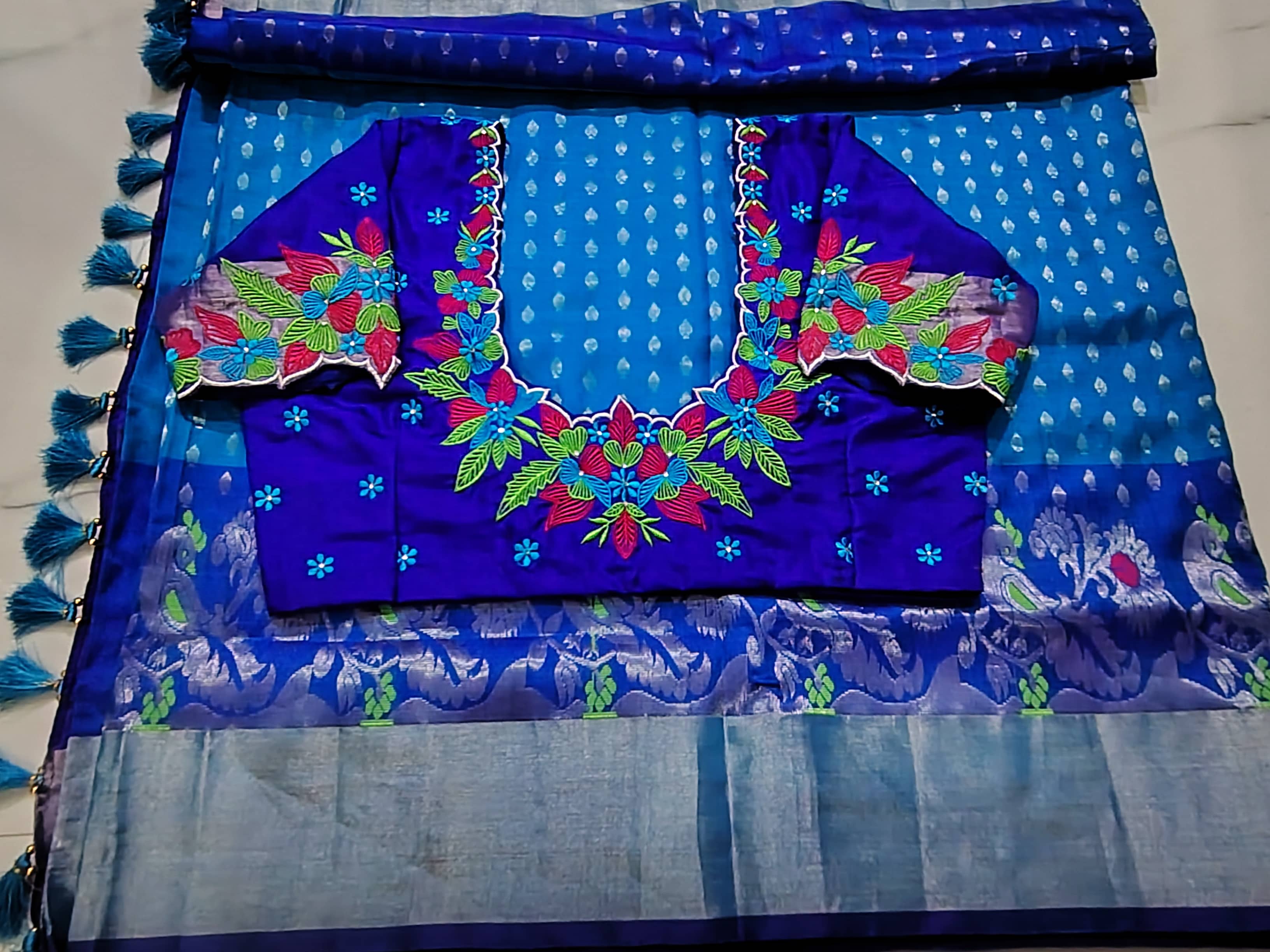 Bridal Silk Blouse