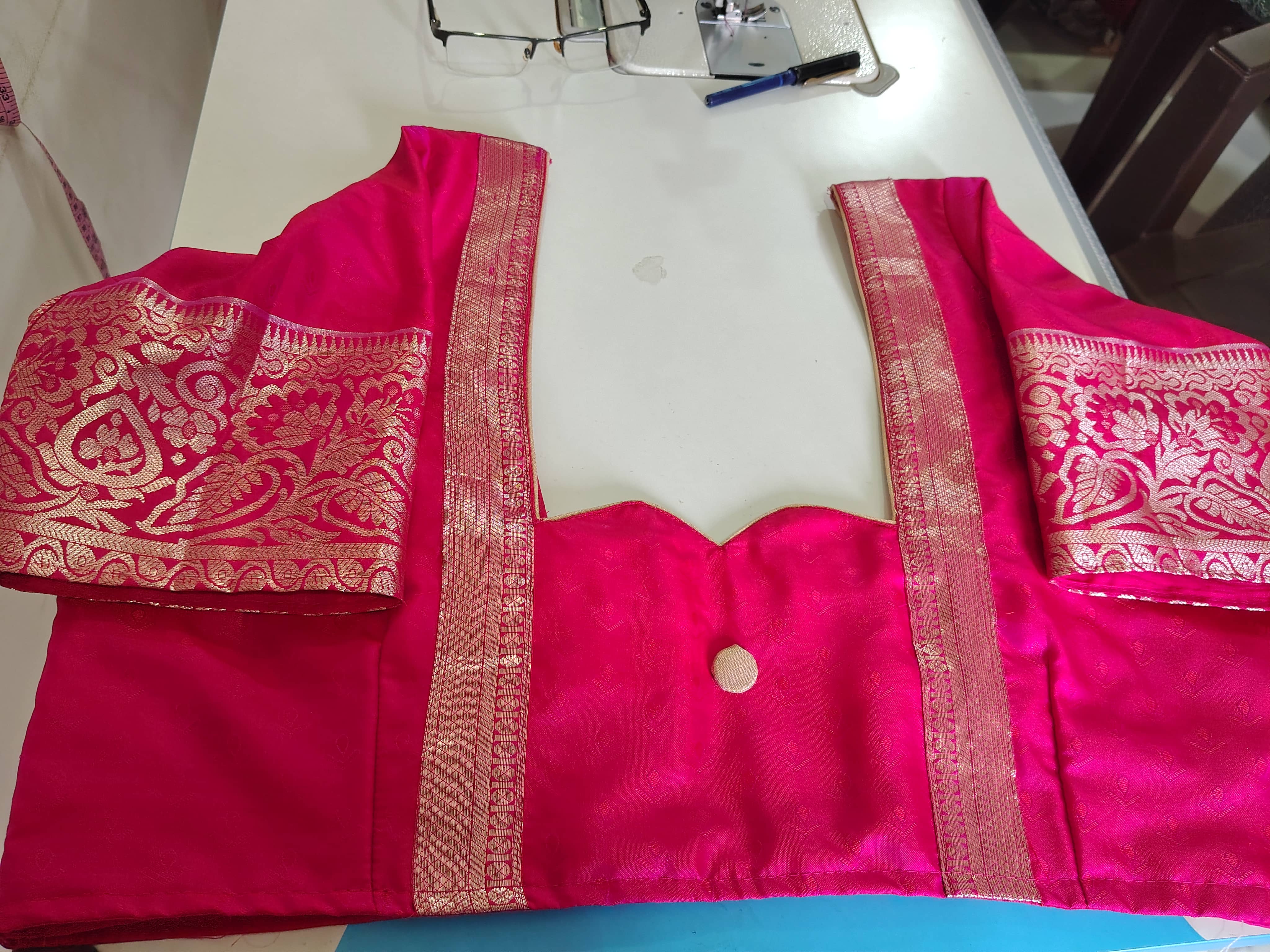 Bridal Silk Blouse