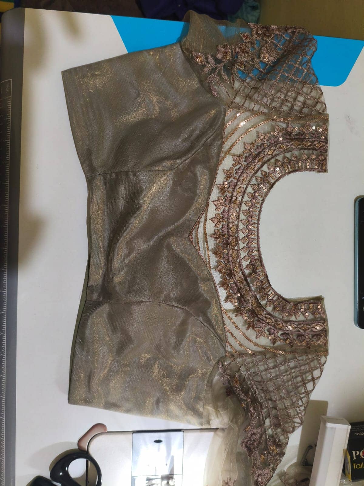 Bridal Silk Blouse