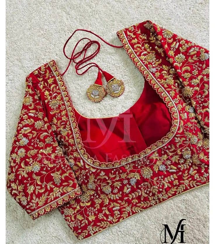 Bridal Silk Blouse